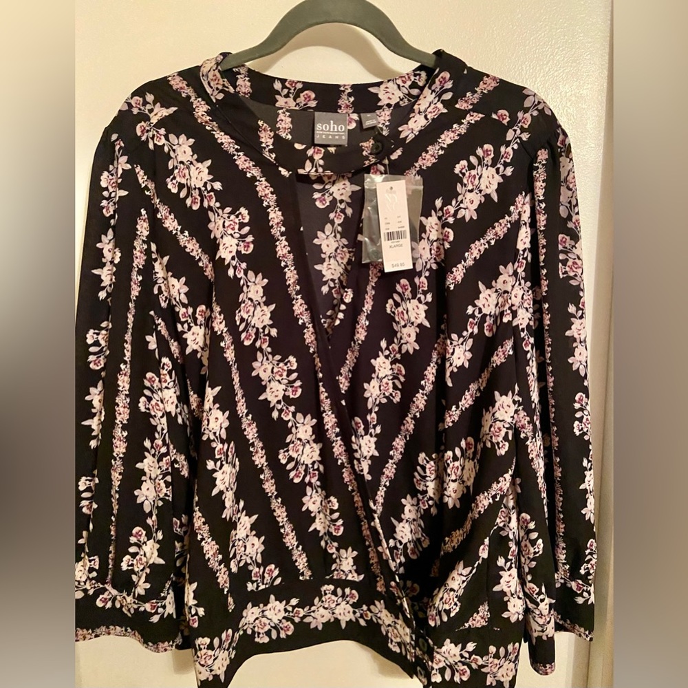 **NEW** Wrap Blouse NY&CO